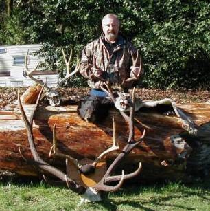 Jim with some of his Northwest trophies